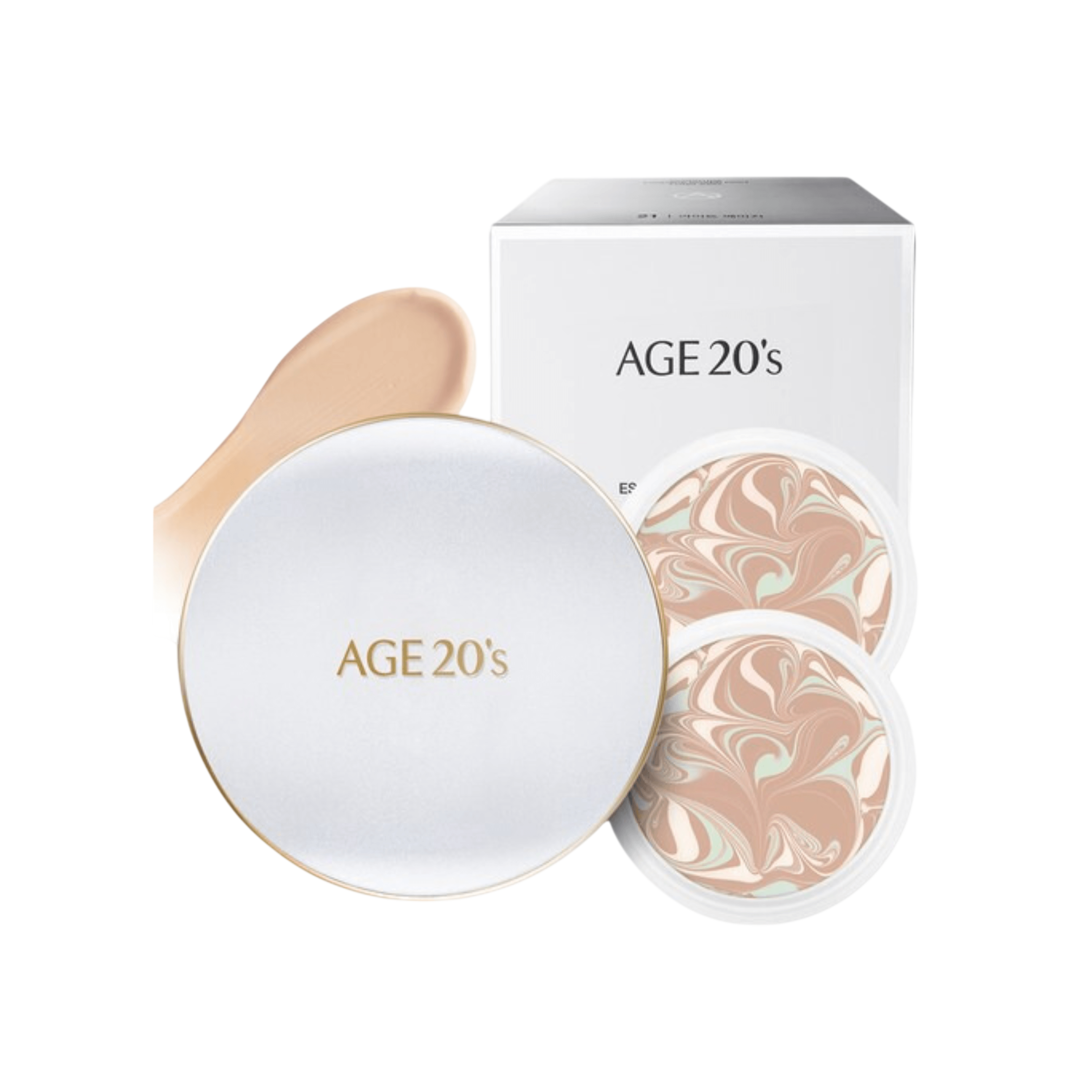 AGE20s Signature Essence Cover Pact Long Stay - Foundation + refill, 3 colours