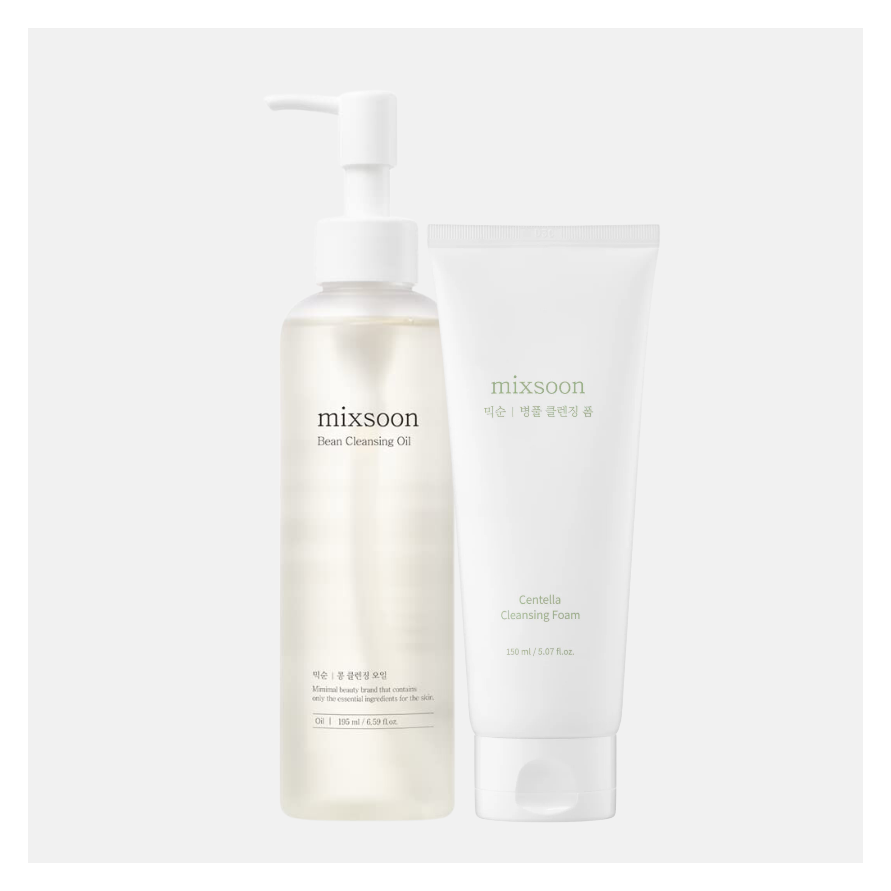 MIXSOON Double Cleansing Kit, 2 pieces