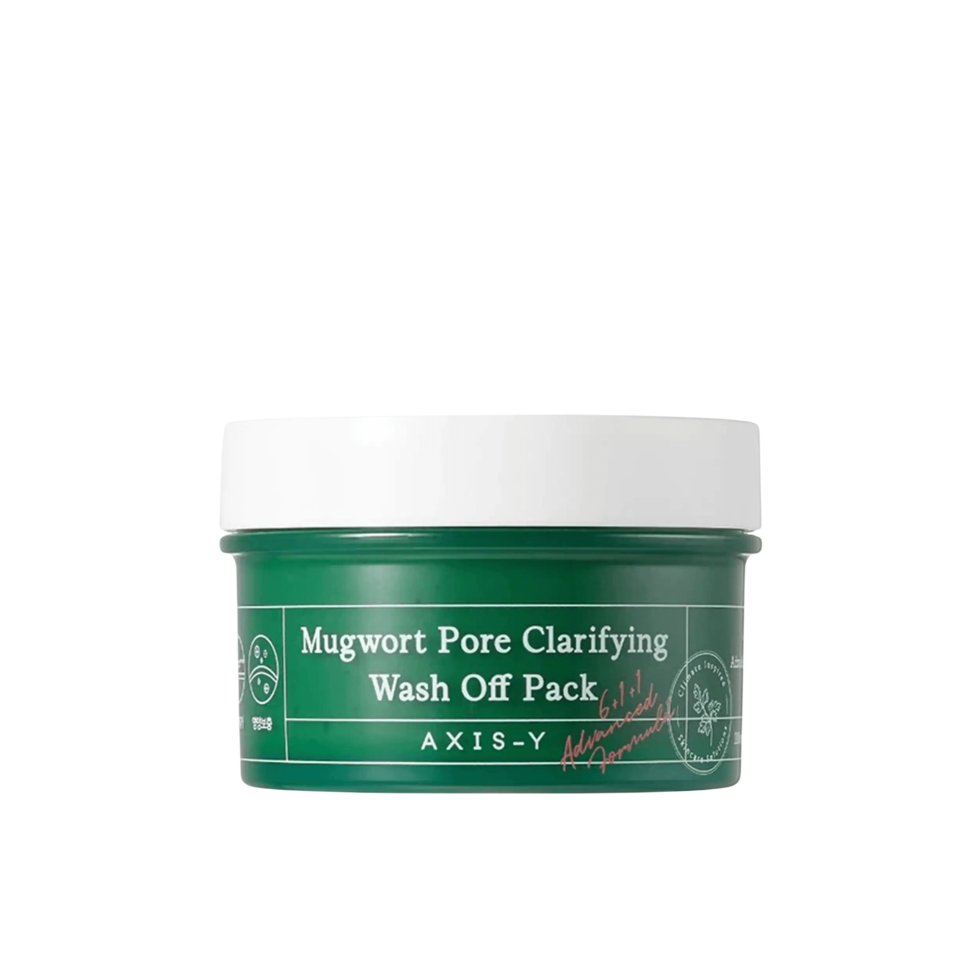 AXIS-Y Mugwort Pore Clarifying Wash Off Pack, 100ml