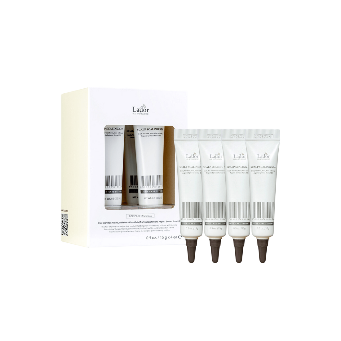 LADOR Scalp Scaling Spa, 4 pezzi da 15g
