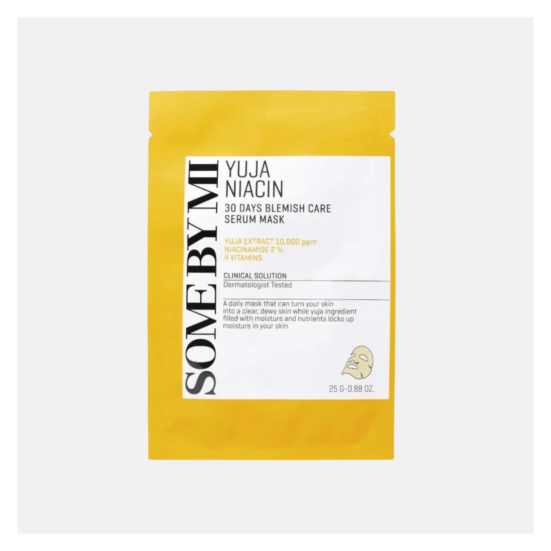 SOMEBYMI Yuja Niacin Blemish Serum Mask
