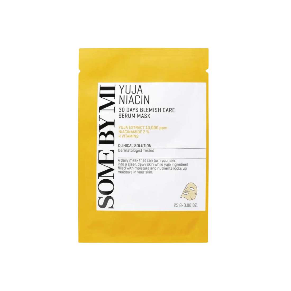 SOMEBYMI Yuja Niacin Blemish Serum Mask