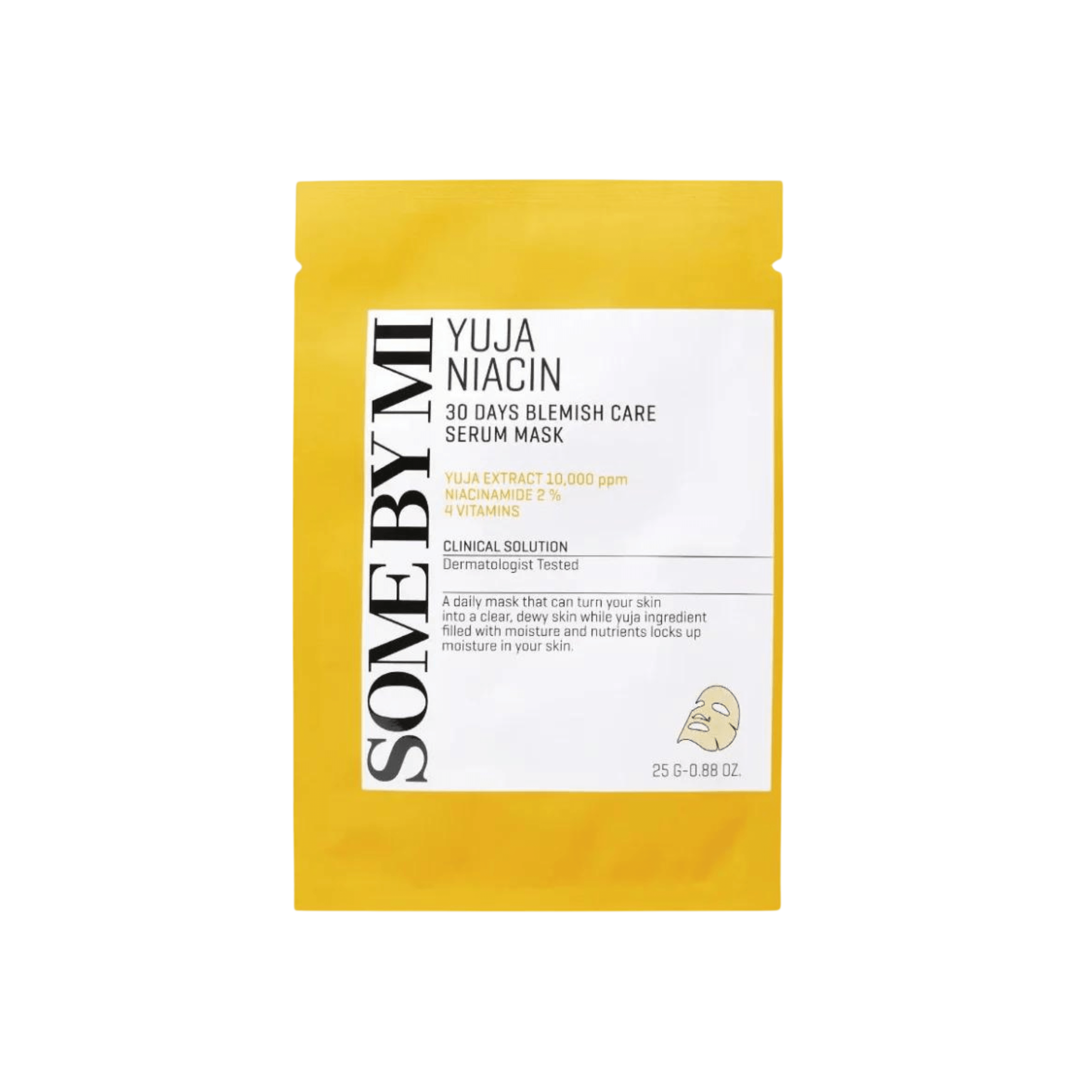 SOMEBYMI Yuja Niacin Blemish Serum Mask