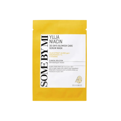 SOMEBYMI Yuja Niacin Blemish Serum Mask