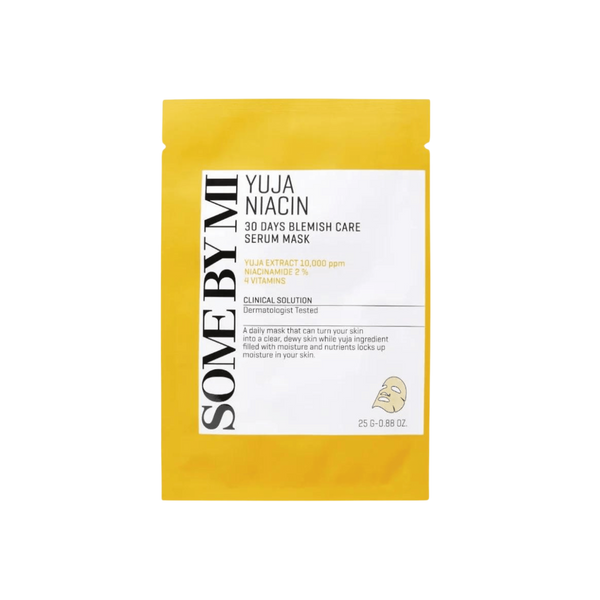 SOMEBYMI Yuja Niacin Blemish Serum Mask