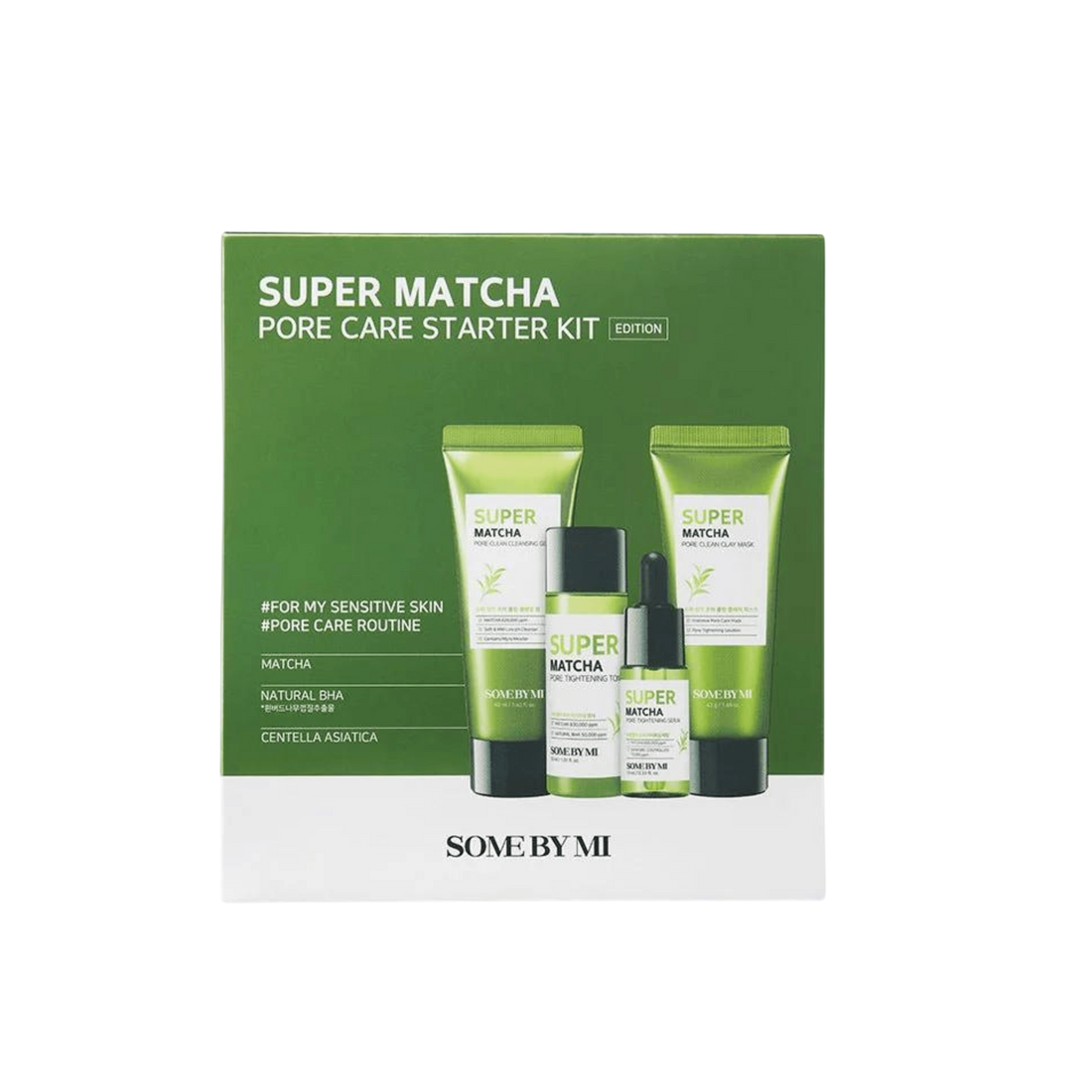 Set - Punti neri - SOME BY MI Super Matcha Pore Care Starter Kit