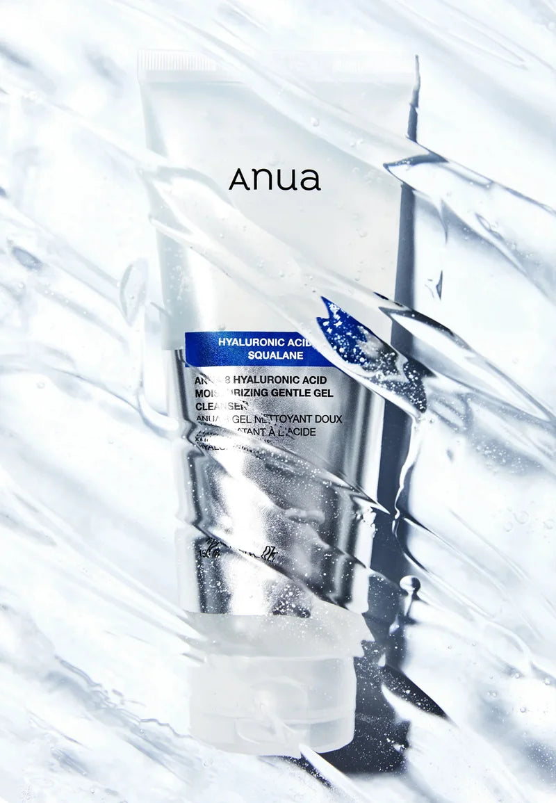 ANUA 8 Hyaluronic Acid Moisturizing Gentle Gel Cleanser, 150ml