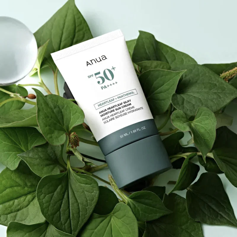 Anua Heartleaf Silky Moisture Sunscreen SPF50+ PA++++, 50ml