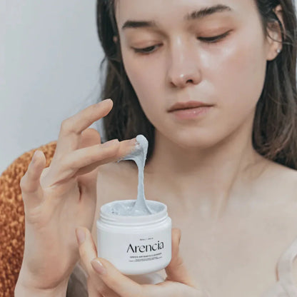 Arencia Blue Hyssop Rice Mochi Cleanser, 120g