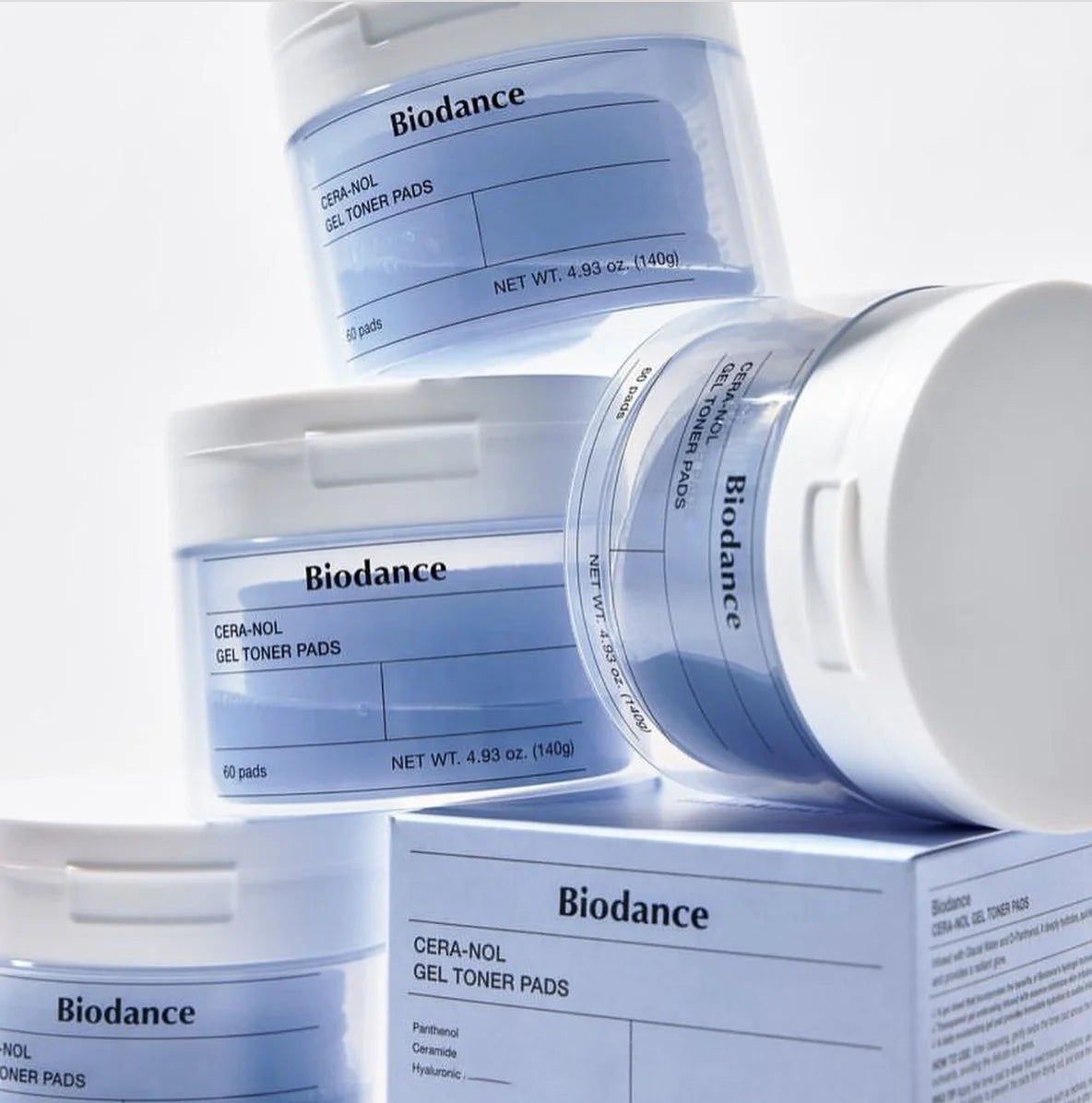 Biodance Cera‑nol Gel Toner Pads, 60  dischetti