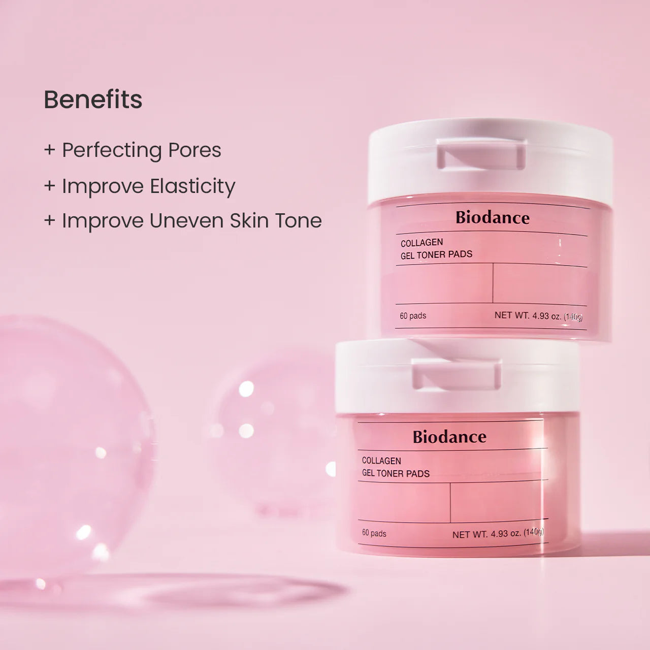 Biodance Collagen Gel Toner Pads, 60 dischetti