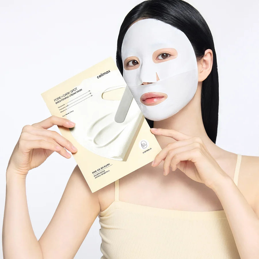 Celimax Pore + Dark Spot Brightening Cream Mask, 20g