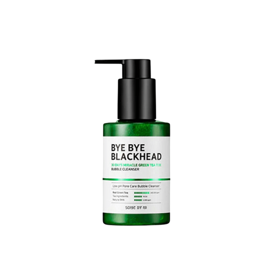 SOME BY MI Bye Bye Blackhead Miracle Green Tea Tox Bubble Cleanser, 120ml