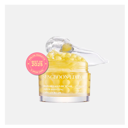 Sungboon Editor Deep Collagen Retinol Power Boosting Capsule Cream, 50ml
