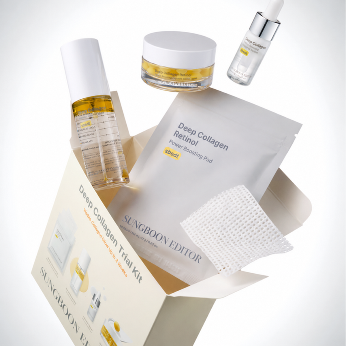 Sungboon Editor Deep Collagen Trial Kit, 4 pezzi