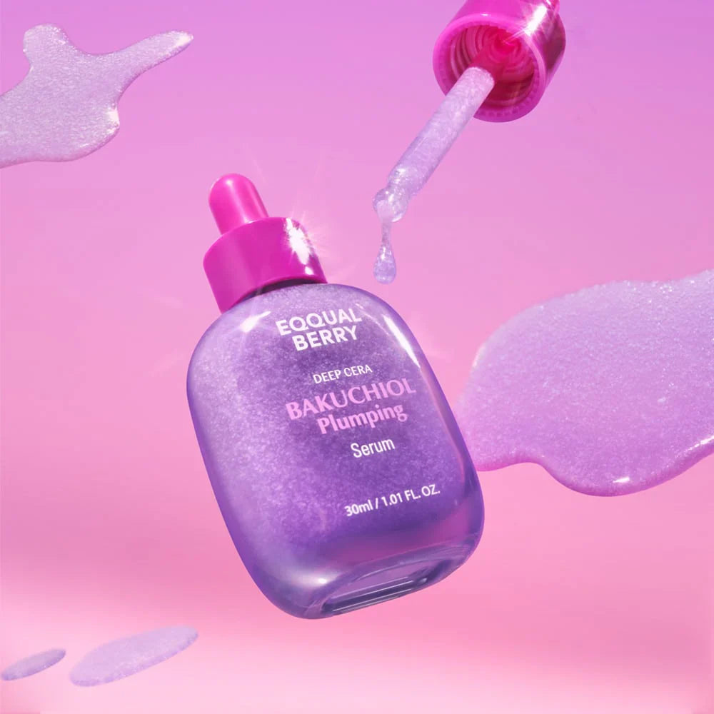EQQUALBERRY Bakuchiol Plumping Serum, 30ml