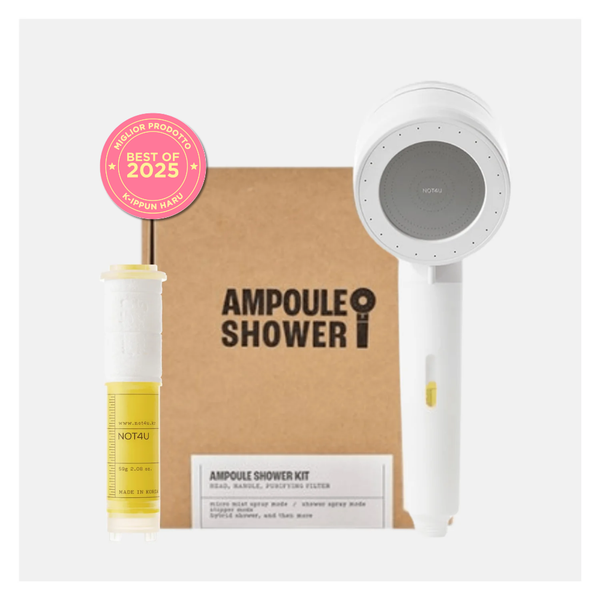 NOT4U Ampoule Shower Kit, Soffione + Vitamin Ampoule Shower Filter