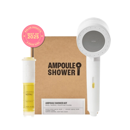 NOT4U Ampoule Shower Kit, Soffione + Vitamin Ampoule Shower Filter