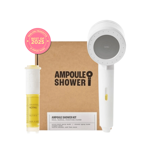 NOT4U Ampoule Shower Kit, Soffione + Vitamin Ampoule Shower Filter