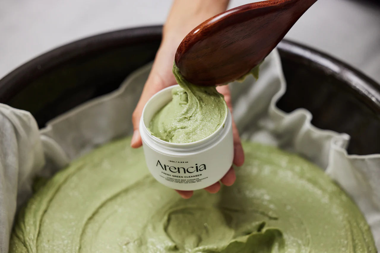 Arencia Fresh Green Rice Mochi Cleanser, 120g