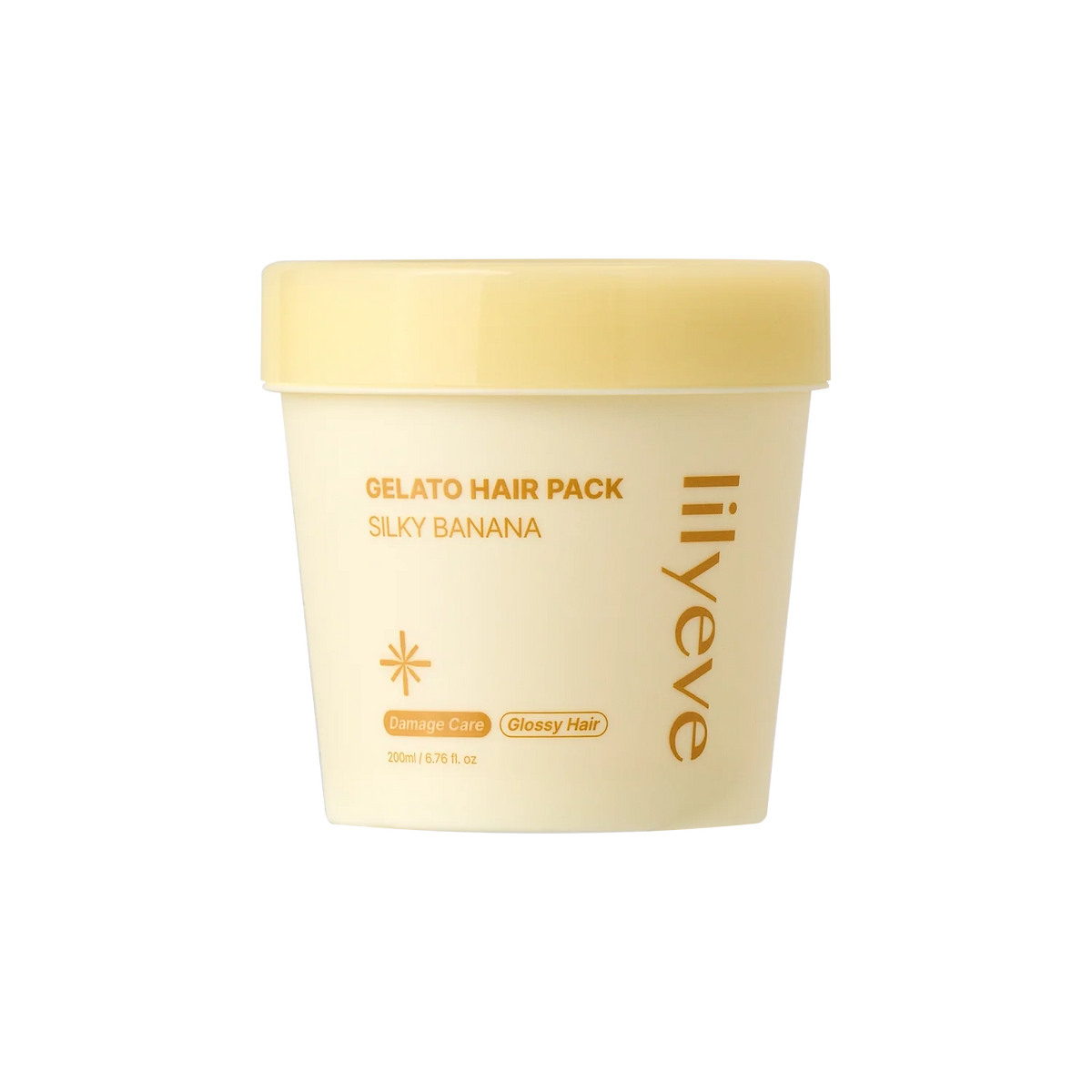 Lilyeve Repair:Turn Gelato Hair Pack Silky Banana, 200ml