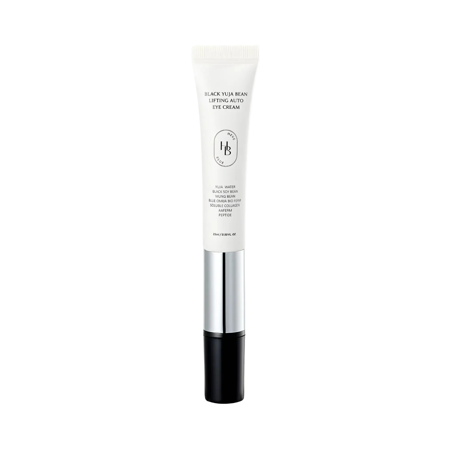 HEVEBLUE Black Yuja Bean Auto Eye Cream, 15ml