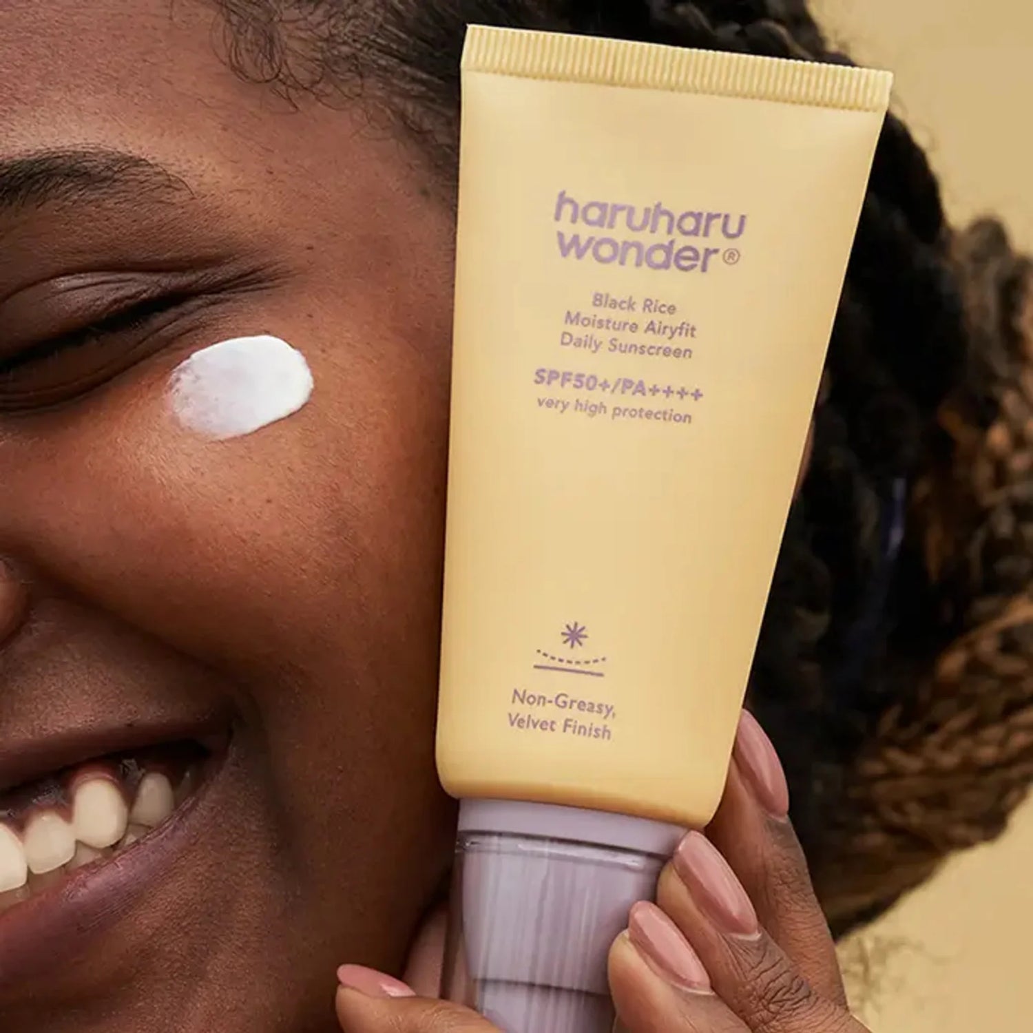 haruharu wonder Black Rice Moisture Airyfit Sunscreen, SPF50+ PA++++, 50ml