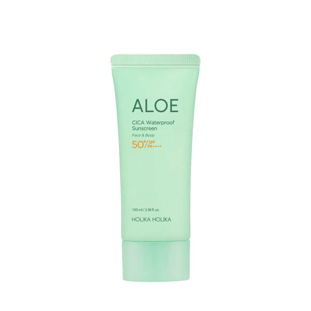 Holika Holika Aloe Cica Waterproof Sunscreen SPF50+ PA++++, 100ml