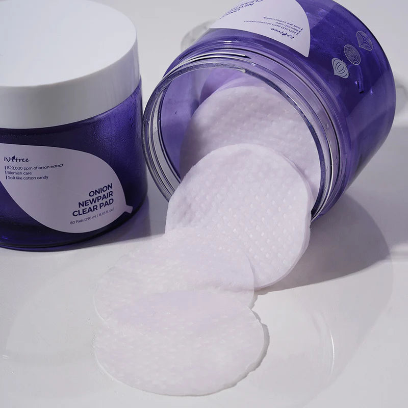 ISNTREE Onion Newpair Clear Pad, 250 ml, 60 pads
