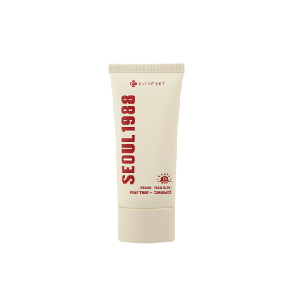K-SECRET SEOUL 1988 Sun: Pine Tree + Ceramide 50+ PA++++, 50ml