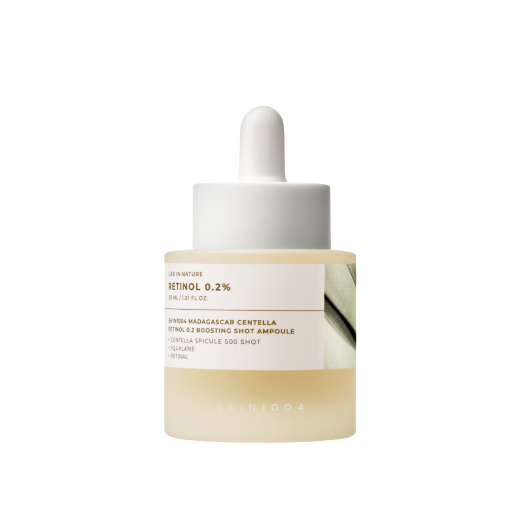 SKIN1004 Madagascar Centella Retinol 0.2 Boosting Shot Ampoule, 30ml