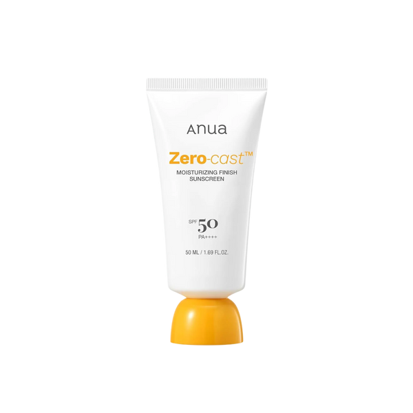 Anua Zero-Cast Moisturizing Finish Sunscreen, SPF50 PA++++, 50ml