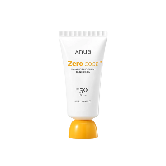 Anua Zero-Cast Moisturizing Finish Sunscreen, SPF50 PA++++, 50ml