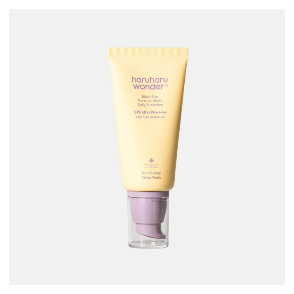 haruharu wonder Black Rice Moisture Airyfit Sunscreen, SPF50+ PA++++, 50ml