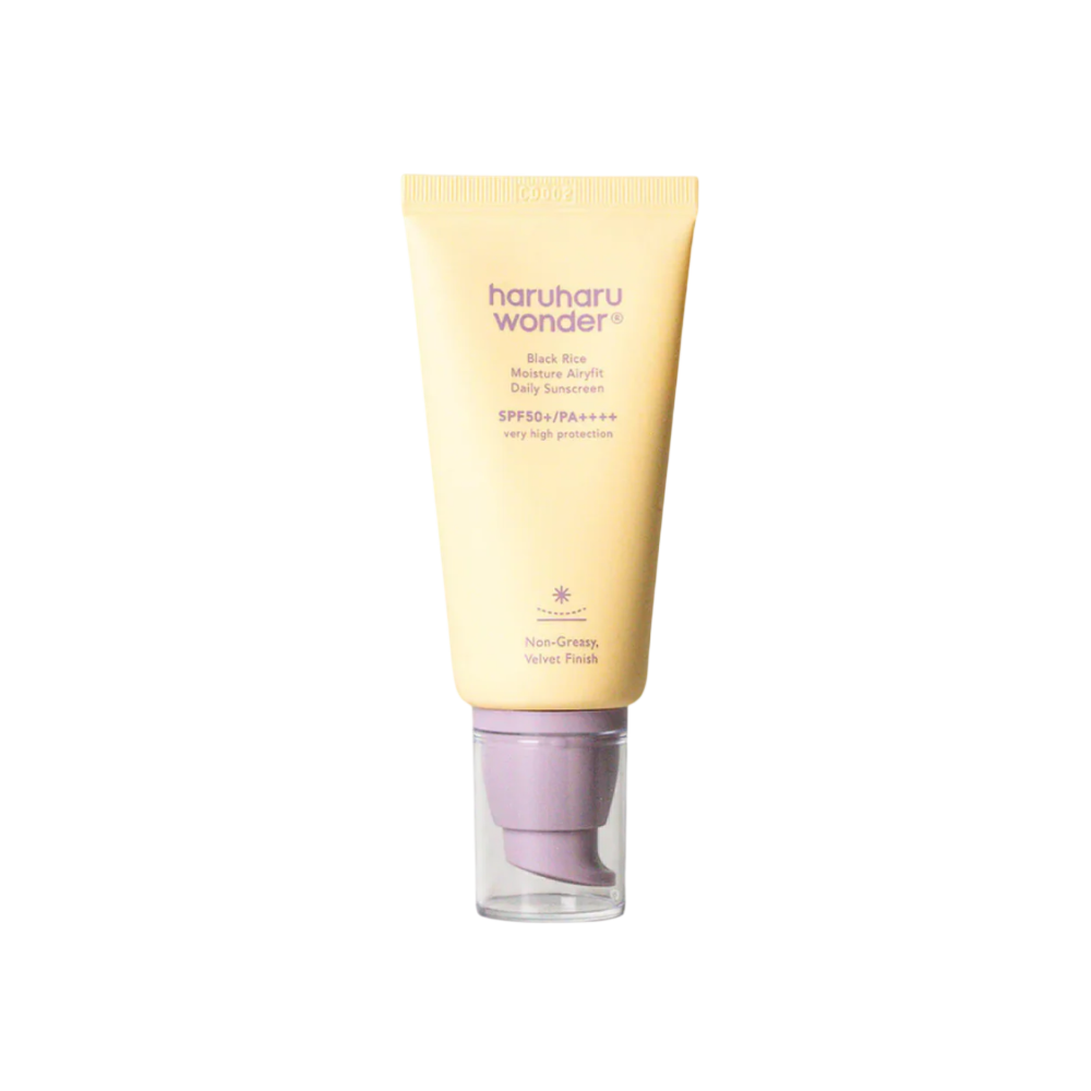 haruharu wonder Black Rice Moisture Airyfit Sunscreen, SPF50+ PA++++, 50ml