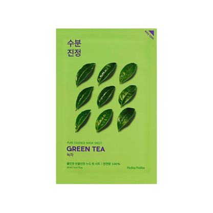 HOLIKA HOLIKA Pure Essence Mask Sheet - Green Tea, 23ml