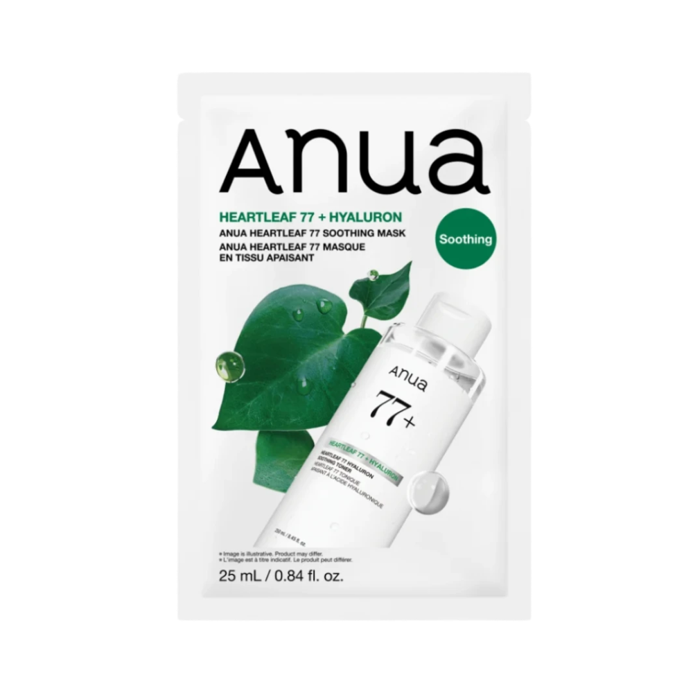 Anua Heartleaf 77 Soothing Mask, 25 ml