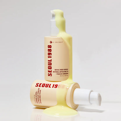 KSECRET SEOUL 1988 Serum: Retinal Liposome 2% + Black Ginseng, 30ml
