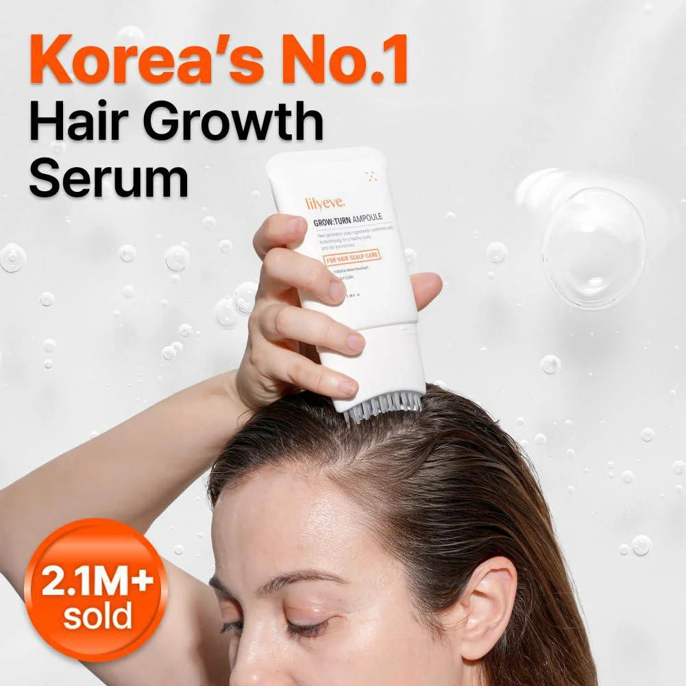 Lilyeve Grow:Turn Exosome Brush Ampoule, 100ml
