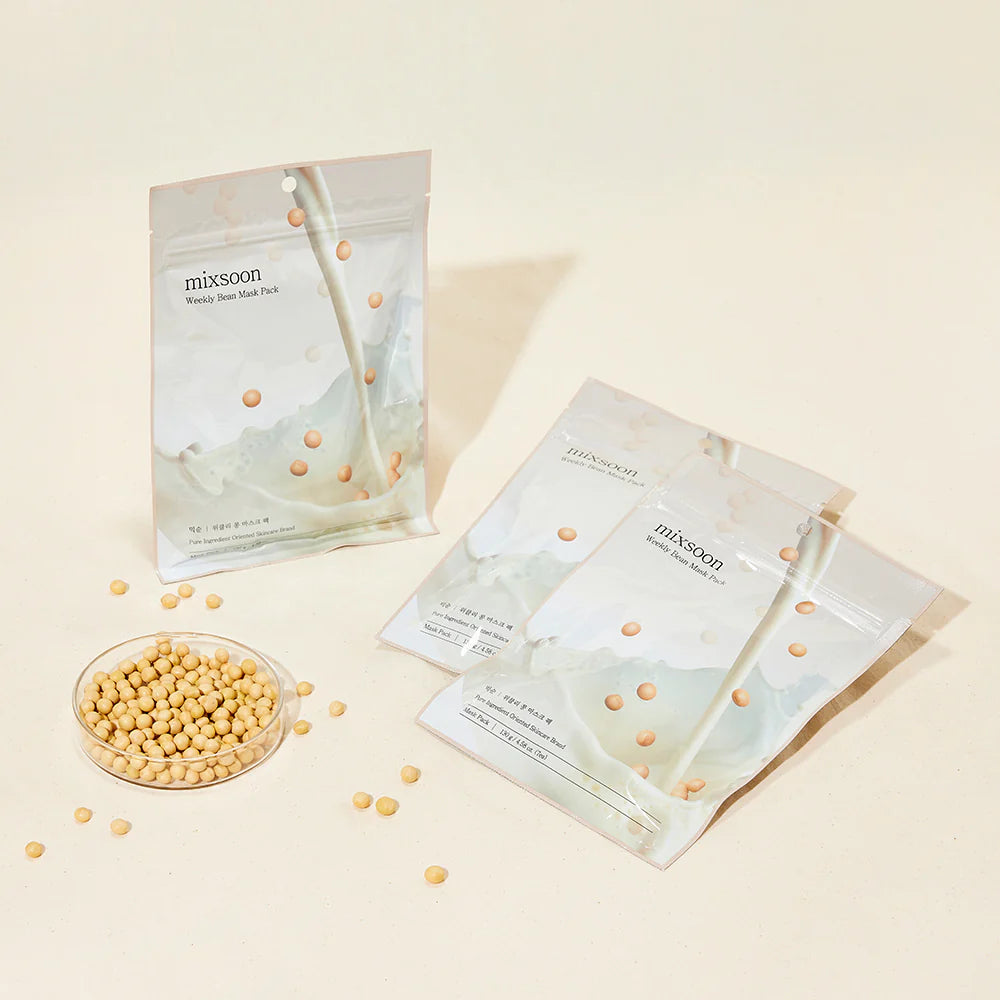 MIXSOON Weekly Bean Mask Pack, 130 g, 7 maschere