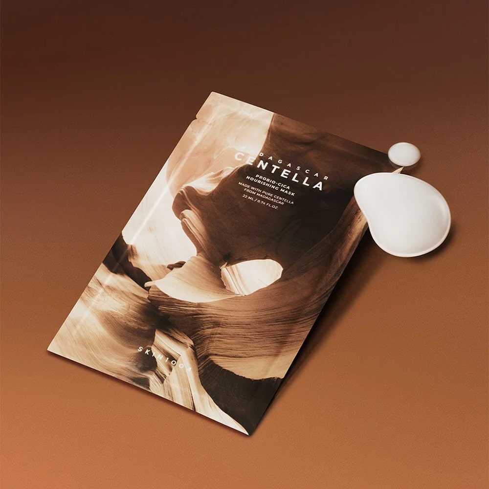 SKIN1004 Madagascar Centella Probio-Cica Nourishing Mask, 22ml