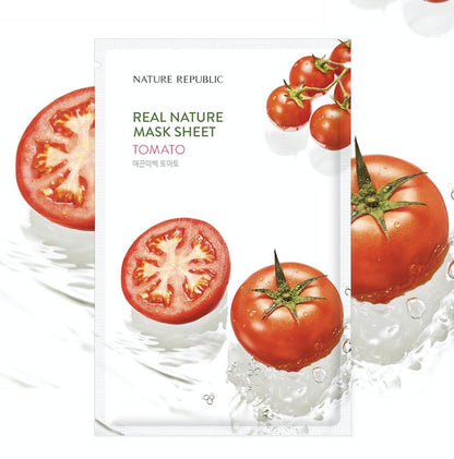 Nature Republic Real Nature Sheet Mask Tomato, 23ml