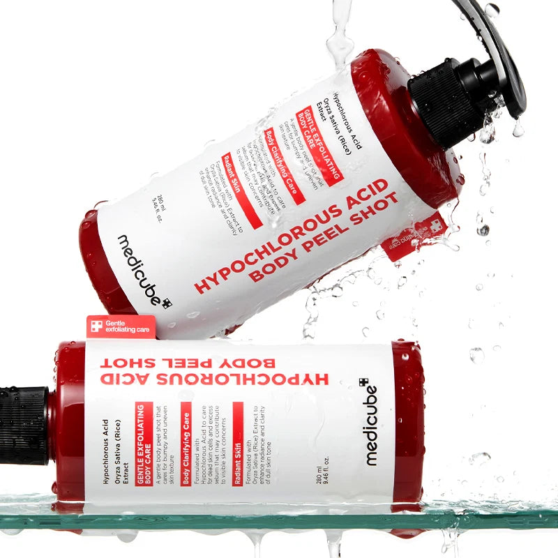 Medicube Hypochlorous Acid Rice Body Peel Shot, 280ml