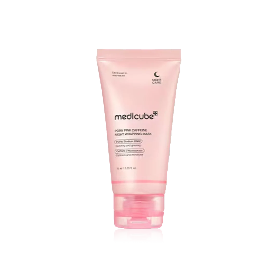 Medicube PDRN Pink Caffeine Night Wrapping Mask, 75ml
