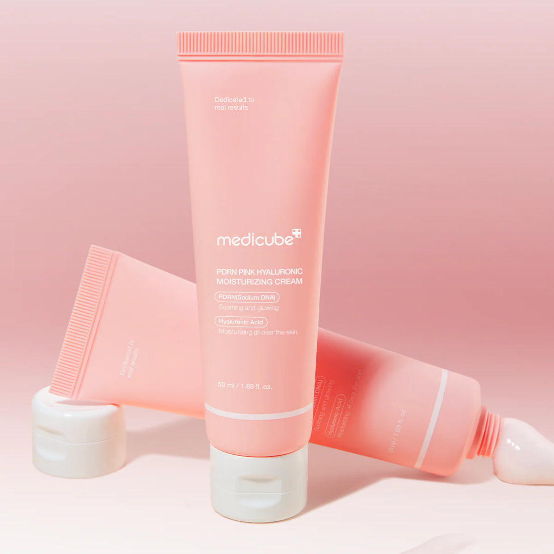 MEDICUBE PDRN Pink Hyaluronic Moisturizing Cream, 50ml