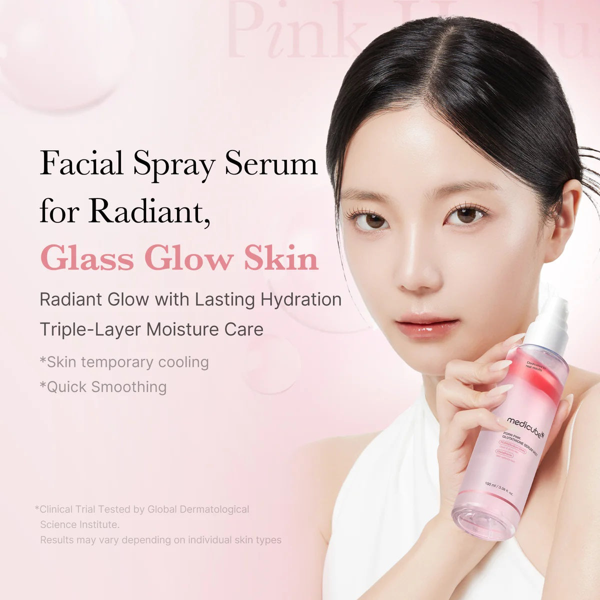 MEDICUBE PDRN Pink Glutathione Serum Mist, 100ml