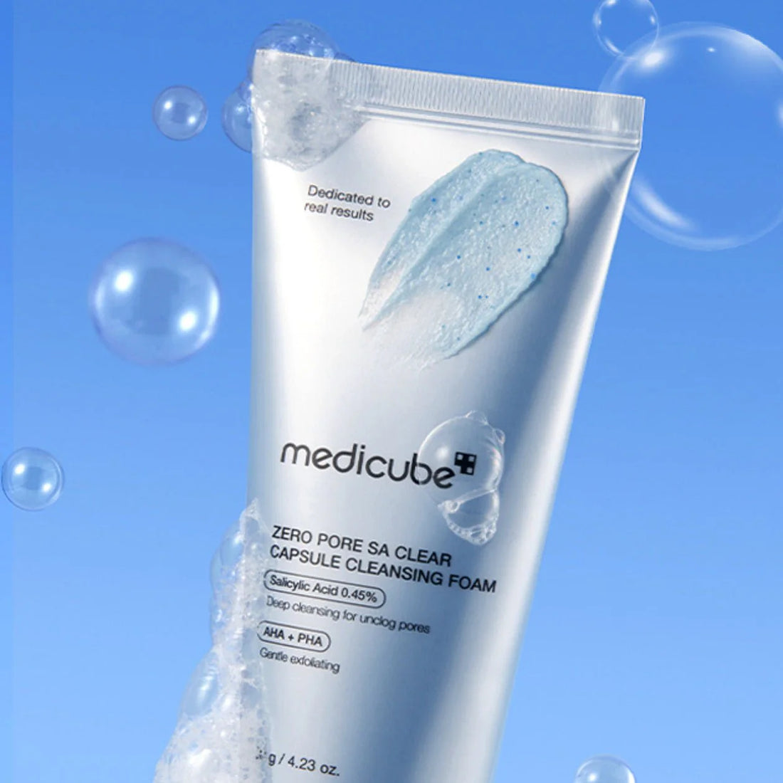 Medicube Zero Pore SA Clear Capsule Cleansing Foam, 120g