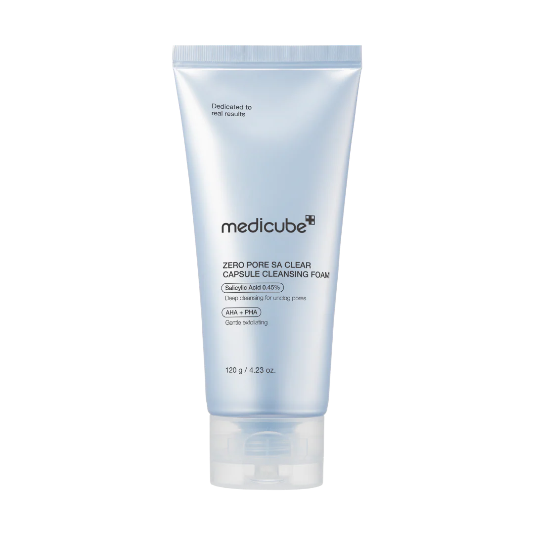 Medicube Zero Pore SA Clear Capsule Cleansing Foam, 120g