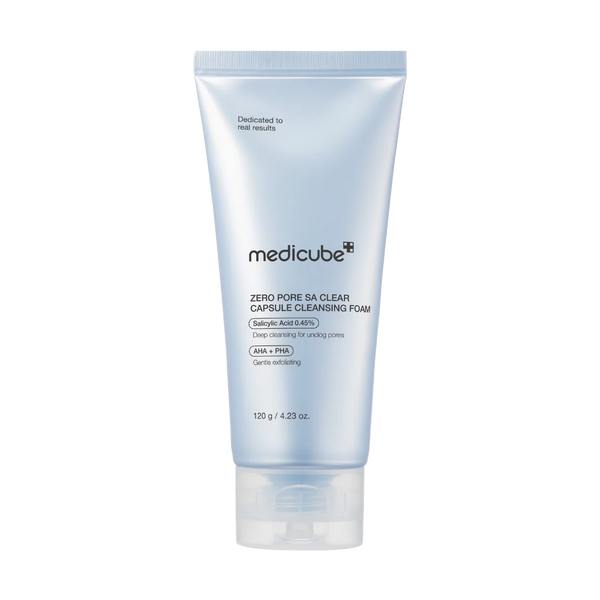 Medicube Zero Pore SA Clear Capsule Cleansing Foam, 120g