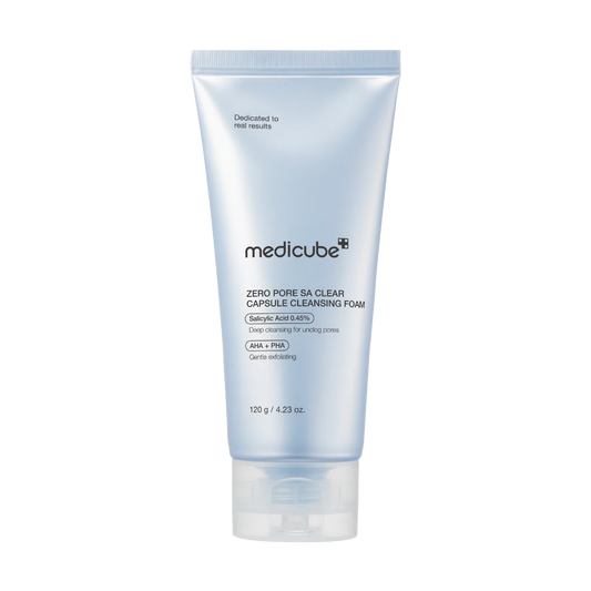 Medicube Zero Pore SA Clear Capsule Cleansing Foam, 120g
